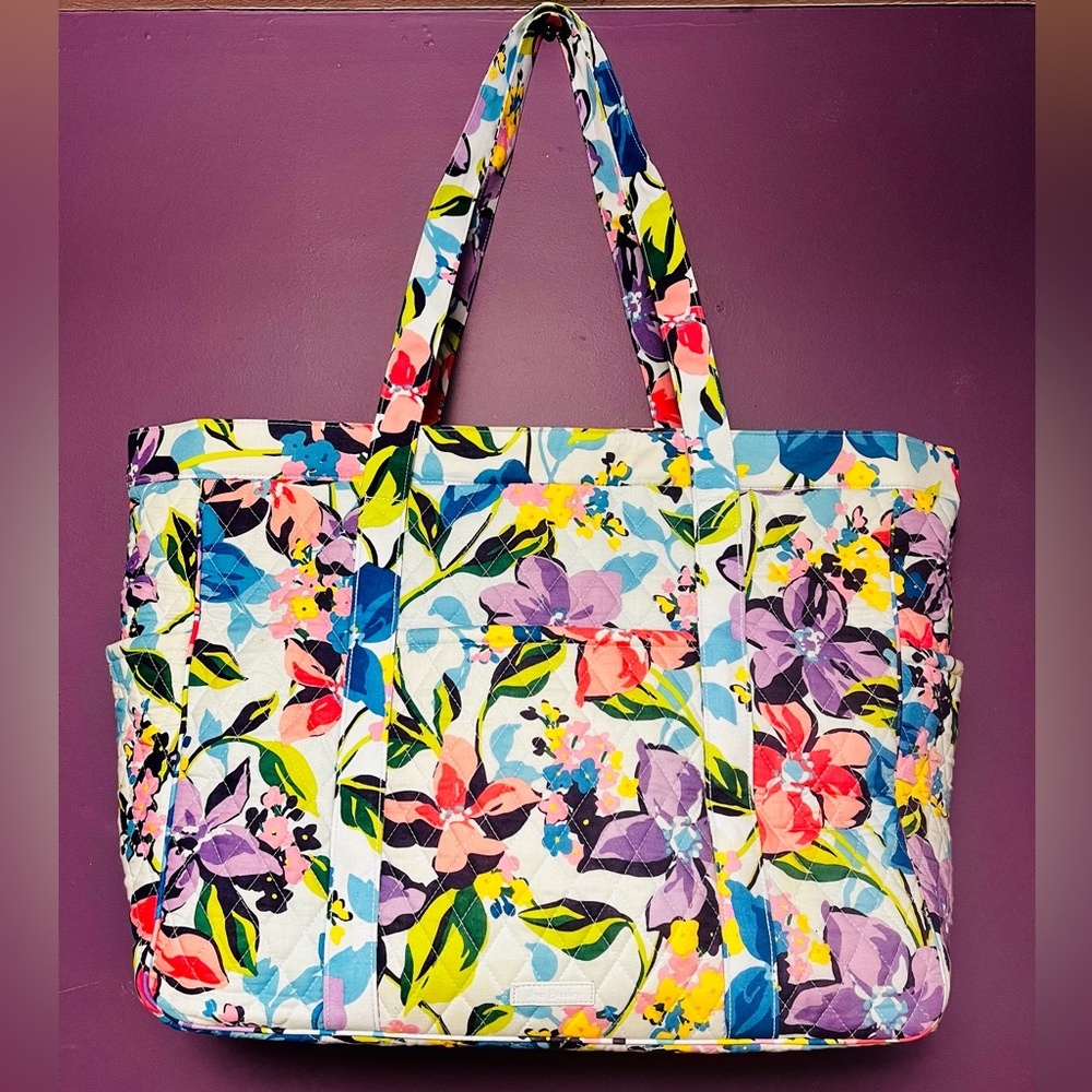 Marian Floral Get Going Tote - Vera Bradley NWT